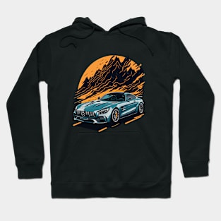 Mercedes AMG GT R Classic Car Hoodie